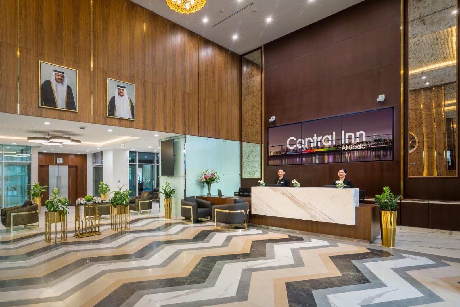 Central Inn Hotel & Suites - Al Sadd, Doha, Qatar Kültér fotó